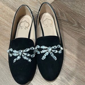 C Wonder Rhinestone Flats